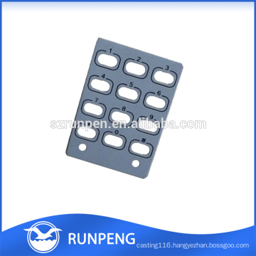 CNC Punching Precision Custom #5 Zinc Alloy Door Ring Board Parts